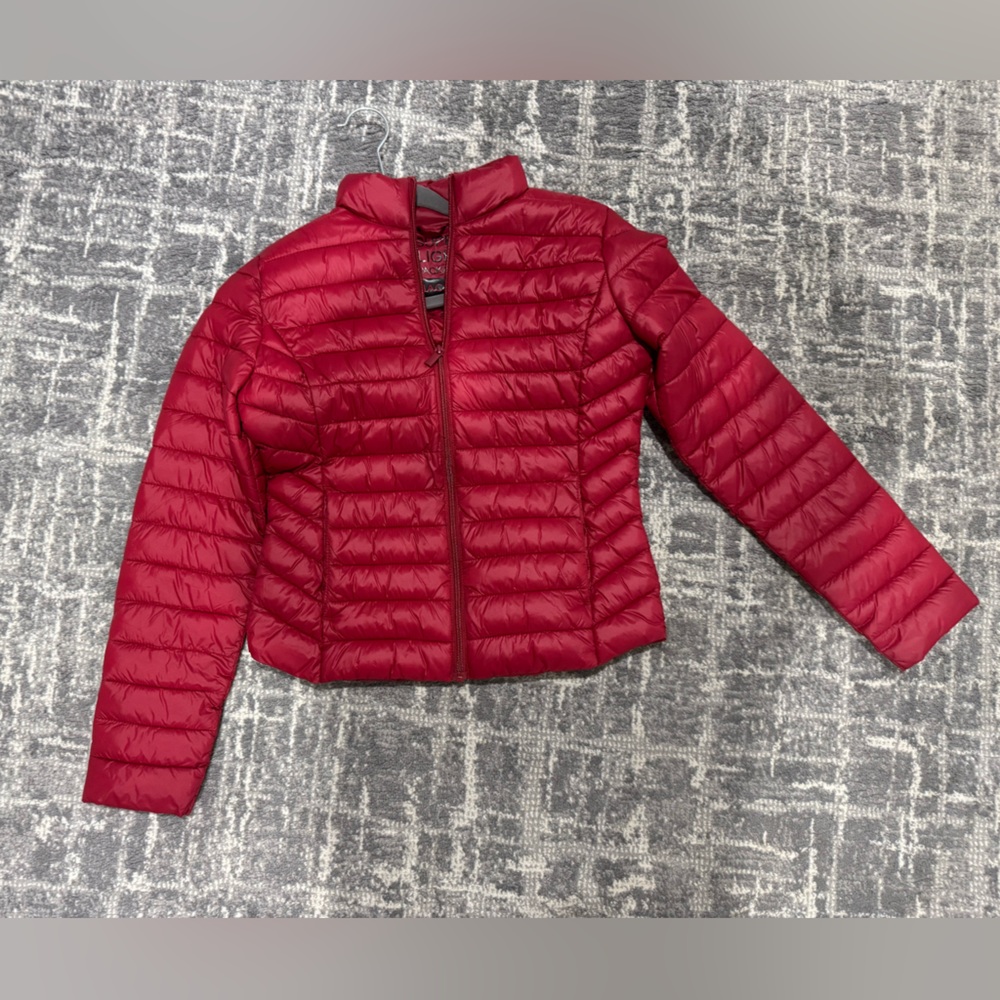Primark women  Cherry Red Puffer Jacket